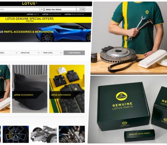 Lotus lancar platform e-dagang untuk beli alat ganti, bermula kenderaan tahun 1981 sehingga Evora
