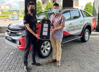 Mitsubishi Motors Malaysia sumbang Triton Kepada NCSM