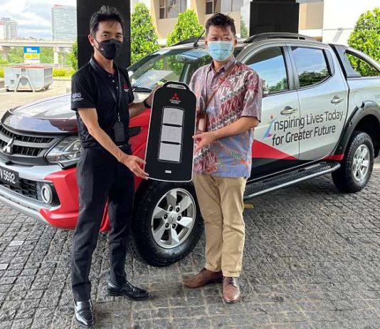 Mitsubishi Motors Malaysia sumbang Triton Kepada NCSM