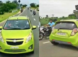 Pemuda ini pecah rekod dunia pandu secara mengundur sejauh 16km