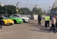 Polis Rusia tahan geng elit pamer kereta mewah, tidak sensitif kesusahan rakyat