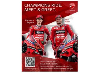 Berminat untuk bertemu dua pelumba Ducati Lenovo? Inilah peluangnya!