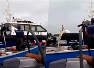 Polis Singapura nafi halau nelayan Malaysia