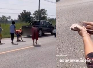 Pengguna jalan raya bantu kutip wang terbang RM12k