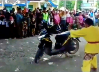 Lelaki ini jadikan Honda Beat anti pencuri dan kebal, hanya di Indonesia