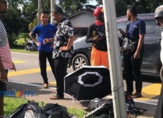 Pelajar baru lulus ujian memandu maut kemalangan