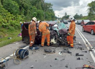 Wanita maut, bayi 12 bulan cedera parah Alza dipandu bertembung lori tangki mintak