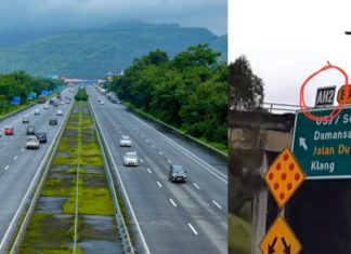 #TahukahAnda: Ini maksud papan tanda AH di lebuhraya Malaysia..
