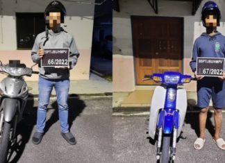 Padah lakukan aksi zig-zag dan superman, 5 remaja ditahan