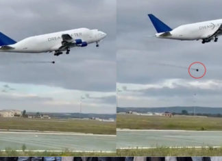 Tayar Pesawat Tercabut Sewaktu Mula Meluncur Ke Udara