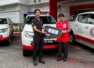Mitsubishi Motors Malaysia sumbang 3 Triton 4X4 kepada Persatuan Bulan Sabit Merah Malaysia