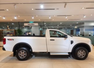 Ford Ranger XL 4×4 Single Cab – Ranger generasi baharu paling murah!