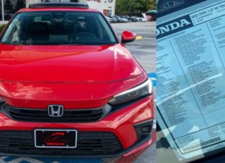 Baru guna 13 bulan, Honda Civic (2022) ini dipandu lebih daripada jarak purata antara Bumi dan Bulan