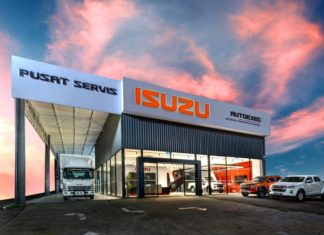 Isuzu Malaysia lancar cawangan pertama dengan berwajah baru