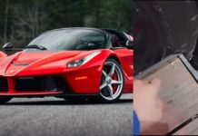 Sewa LaFerrari, influencer rosakkan tak sampai 3 saat pandu keluar