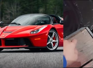 Sewa LaFerrari, influencer rosakkan tak sampai 3 saat pandu keluar