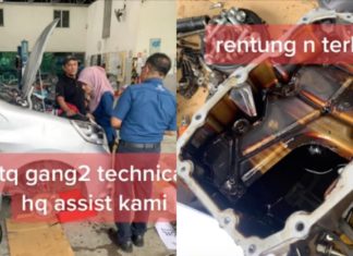 Axia mogok dan enjin rentung, mekanik terkejut tak pernah hantar servis sejak 2019