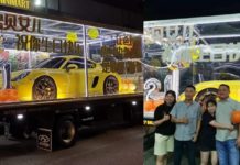 Tular hadiahkan anak Porsche Cayman, ini kisah sebaliknya…