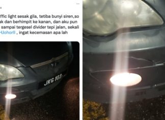 Dakwa ‘kemalangan kecil’ elak konvoi pengiring, sekali ini jawapan TMJ di Twitter