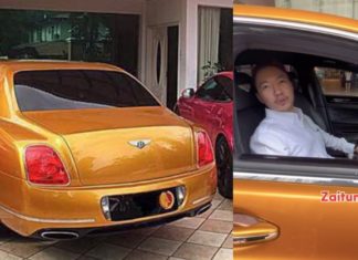Pemuda dengan Bentley Flying Spur, netizen lebih teruja bila ‘dengar’ jenama Zaitun