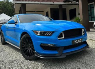 Syahmi Syazli mahu jual Ford Mustang bersama pakej nombor plat VDJ 70