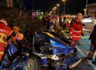 Kemalangan Saga dan Mark X, dua maut dan 7 cedera