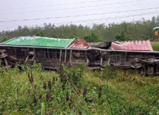 Landasan kereta api Hatyai-Padang Besar dibom