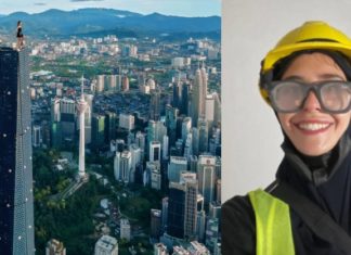 Pakai tudung dan sembunyi 20 jam, warga Rusia dedah taktik ceroboh Menara Merdeka 118