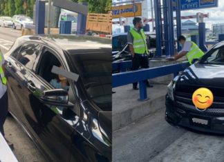 Mercedes Benz A-Class ‘kantoi’ 45 kali tidak bayar tol