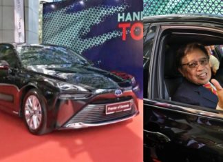 Kerajaan Sarawak terima 5-unit Toyota Mirai sel bahan api hidrogen