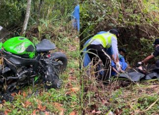Kehilangan tiga hari terungkai, ‘solo ride’ berakhir tragedi