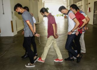 5 mat rempit setaman dijel sehari, denda RM5k