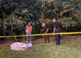 Angkut mayat guna Honda Civic warna perak