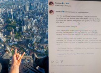 “Jangan bazir bajet negara cari kami’- pasangan Rusia ceroboh Menara Merdeka 118