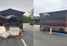 Bina garaj mobile kereta tengah jalan, MBK ambil tindakan