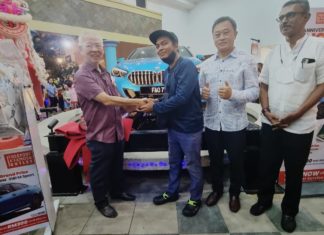 Pemandu forklift menang BMW 218i Gran Coupé M Sport