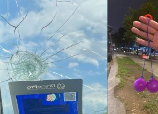 Wanita luah rasa kecewa cermin kereta pecah terkena lato-lato