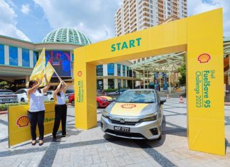 Empat kelebihan Shell FuelSave 95 baharu anda perlu tahu! Satu: 15KM lebih jauh setangki penuh