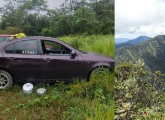 Lebih 7 buah kereta pendaki Gunung Korbu dan Gayong dipecah masuk