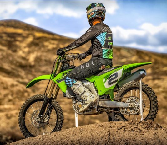 EMOS bakal bawa masuk rangkaian penuh model offroad Kawasaki