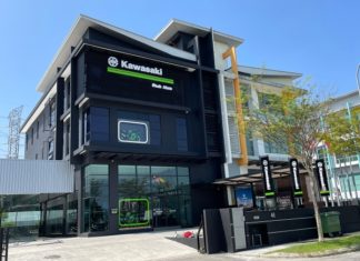 EMOS lancar Kawasaki Shah Alam: Pusat pameran lengkap dengan jualan, alat ganti dan servis