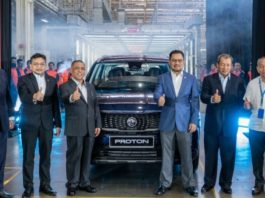 Proton previu X90 di Tanjung Malim, sah guna enjin 1.5 liter turbo mild hibrid