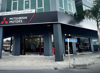 Pusat 3S Mitsubishi Motors Kemaman, Terengganu kini dibuka