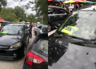 Kereta dipandu ahli keluarga, tiada lesen