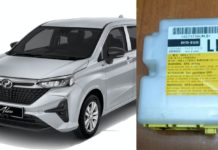 Masalah ECU beg udara: Kempen Servis Khas 1,162 unit Ativa, Alza (562) dan Veloz (201)