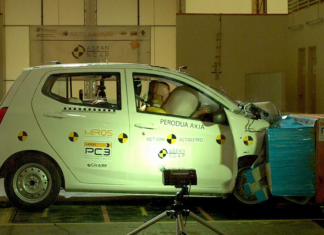 Daihatsu tipu ujian perlanggaran Perodua Axia