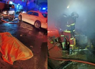 Bengkel terbakar, pekerja warga Pakistan maut