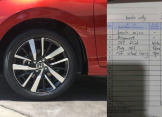 Kena ‘ketuk’ dengan bengkel, wanita terkejut perlu bayar RM4.7k baiki brek Honda City