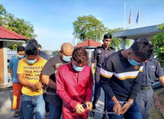 4 mat rempit pukul, cederakan anggota polis didakwa