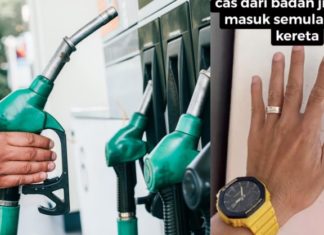 Pakcik Shell: Elak kebakaran, discaj elektrik statik pada tiang sebelum sentuh nozel